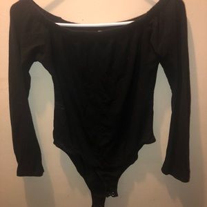 Fashion nova off the shoulder bodysuit
